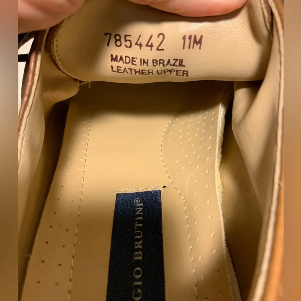 GIORGIO BRUTINI LACE UP OXFORD